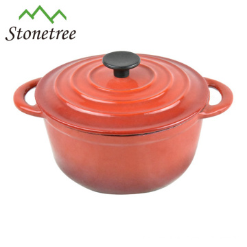 Ustensile de cuisine Pots chauds / casseroles en fonte émaillée Casserole